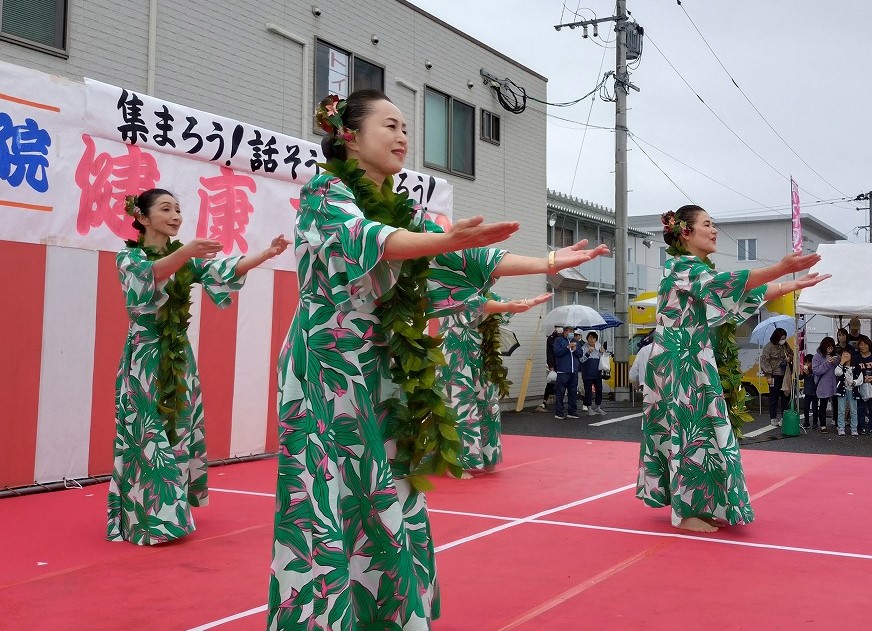 北２支部のフラダンス
